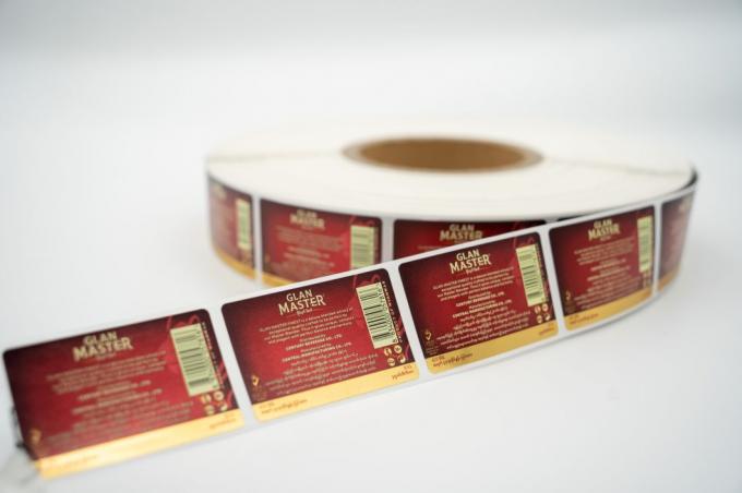 Impression d'autocollants sur mesure Étiquettes imperméables à l'eau Étiquettes transparentes 1