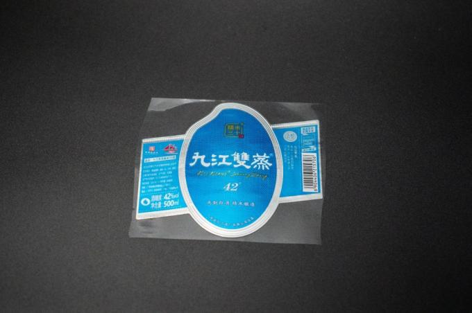 Impression d'autocollants sur mesure Étiquettes imperméables à l'eau Étiquettes transparentes 3