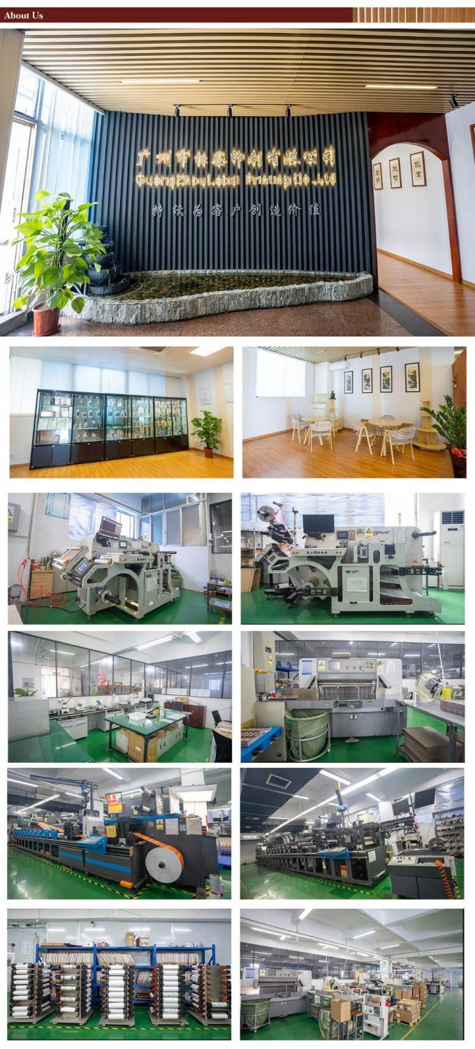 Détecteurs d'étiquettes commerciales pour les bocaux Détecteurs imprimables Détecteurs de papier pour bouteilles d'eau 6