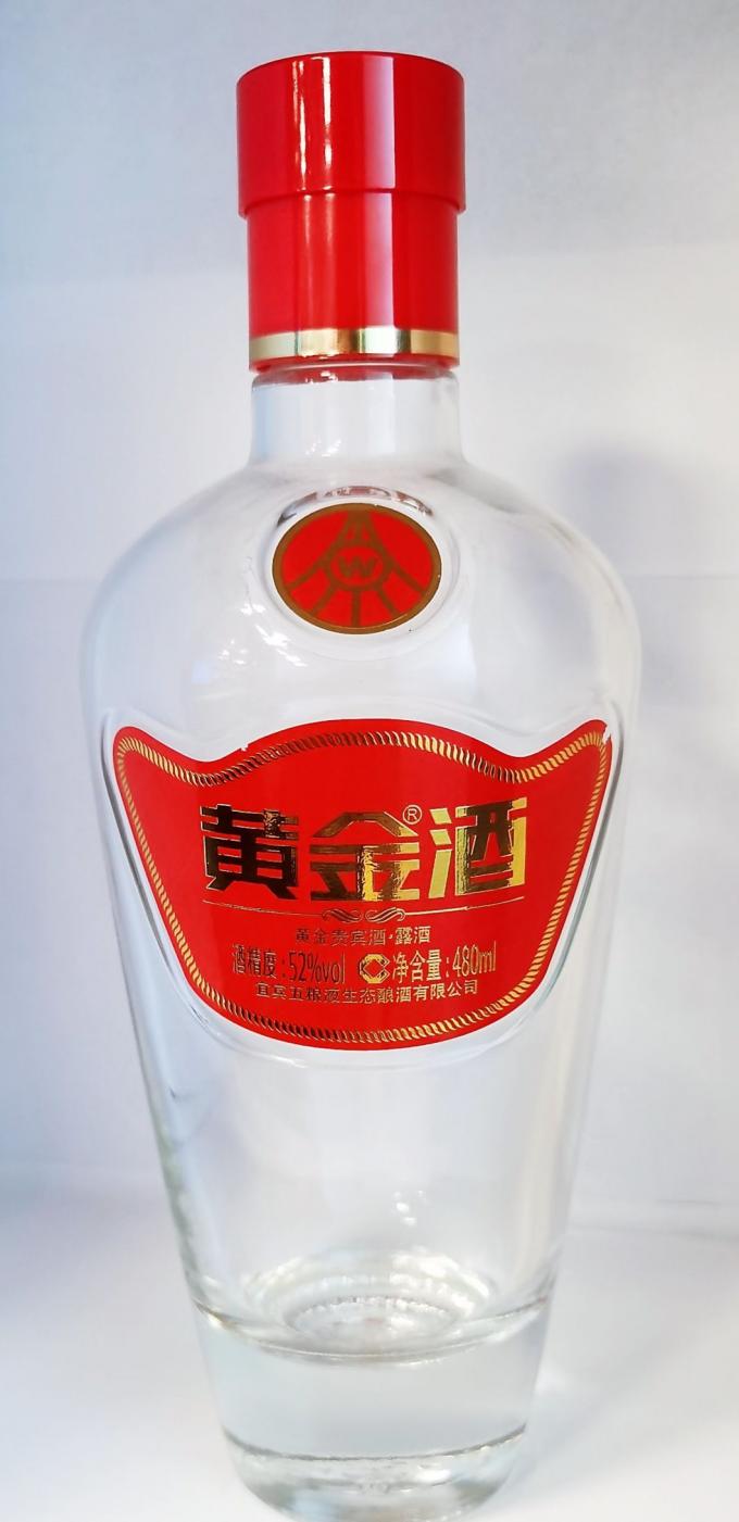 Étiquettes non transparentes personnalisées pour les lave-vaisselle, étiquettes sûres pour les bouteilles de whisky et de bière 6