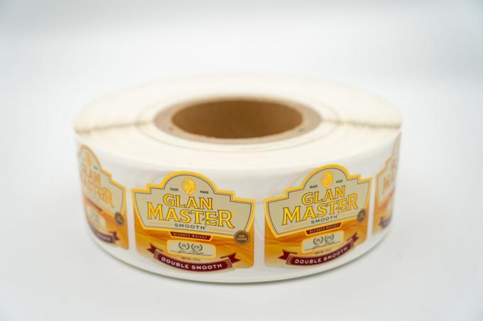 Étiquette autoadhésive en vinyle étiquette imperméable à l'eau autoadhésive pour emballage 1