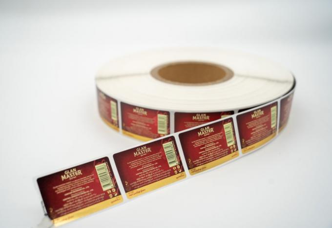 Étiquette autoadhésive en vinyle étiquette imperméable à l'eau autoadhésive pour emballage 3