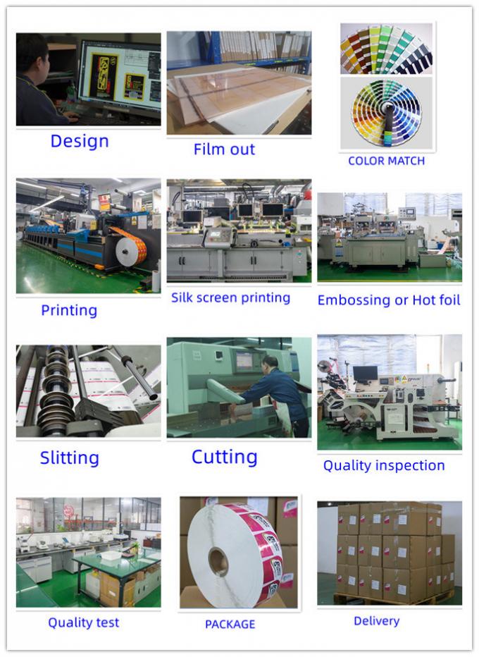 Adhésifs coller des étiquettes d'étiquettes de code-barres thermique autocollant sur mesure Autocollants de produit Autocollant de craie 2
