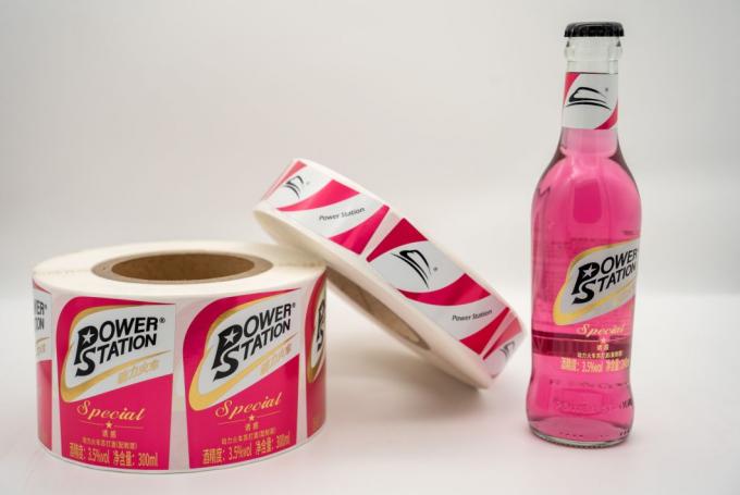 Adhésifs pour les bouteilles de bière Étiquette personnalisée pour les bouteilles de bière pour les emballages de boissons Vente directe 5