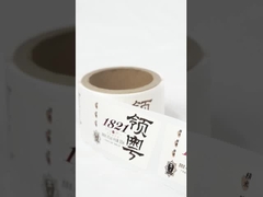 Étiquette autoadhésive et étiquette de bouteille de vin