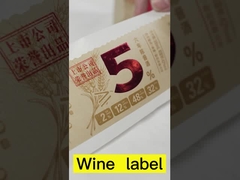 Étiquettes de bougies personnalisées transparentes Étiquettes de nom