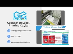 Étiquettes de bouteilles d'huiles essentielles résistantes à l'huile Hologramme Étiquettes blanches imprimables de bouteilles d'eau