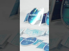 Avery personnalisé Adresse de retour Autocollants Étiquette ronde Papillon autocollant imprimable transparent