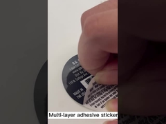 Désinfectant pour les mains étiquettes à manches rétrécissantes imperméables à l'eau écologiques adhésifs fragiles personnalisés