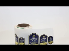 l'étiquette du vin introduit