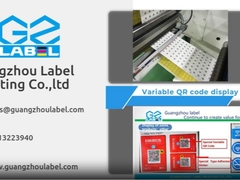 Autocollant d'étiquette personnalisé