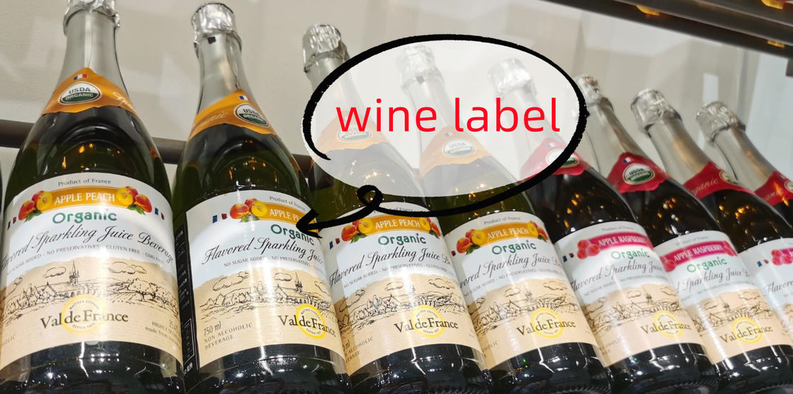 Les étiquettes de Noël auto-adhésives Dymo personnalisé merci étiquettes This Side Up Sticker