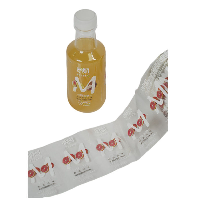 Étiquette de bouteille de boissons personnalisée Étiquette adhésive pour boissons Étiquette imperméable et durable pour le jus de bière et plus