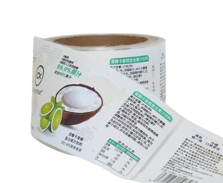 Étiquette de bouteille de bière Emballage par rouleaux ou feuilles Temps de livraison Normal en 5-7 jours