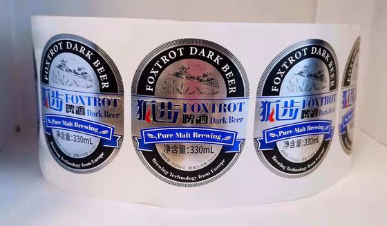Papyrus autocollant pour les étiquettes de bières imperméables pour le vinaigre de boisson