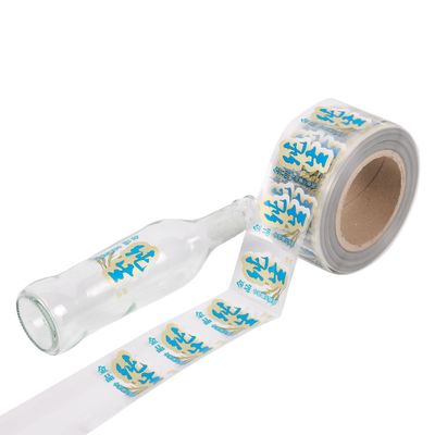 Impression d'étiquettes autocollantes transparentes