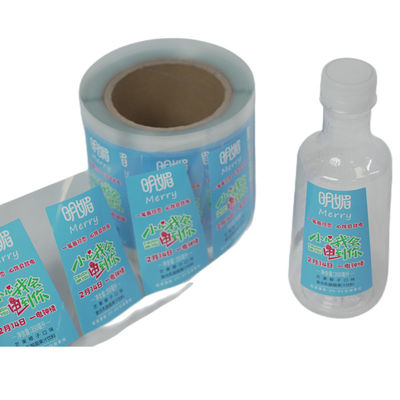 Étiquette autoadhésive étanche et durable pour les bouteilles d'arômes, finition brillante/matte et matériaux divers